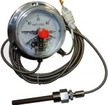 Термометр манометрический ТМП-100С, диаметр 100мм.(сигнализирующий)