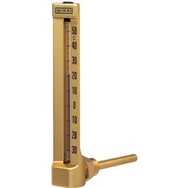 Промышленные стеклянные термометры, модель 32, V-образная форма