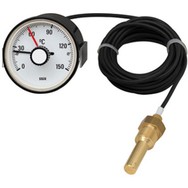 Манометрический термометр, комбистат, механический регулятор температуры, НР 60, 80 и 100 мм, модель SC15 